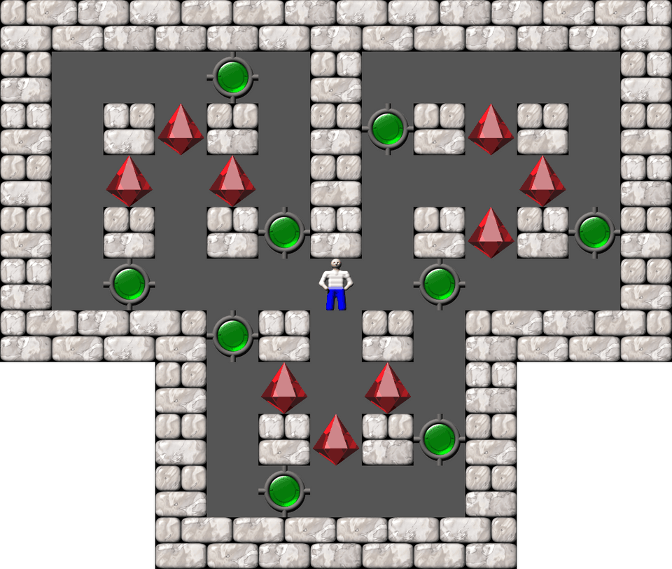 Sokoban Roger Delaporte level 24